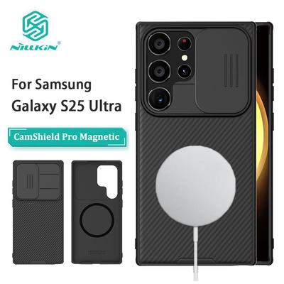 NILLKIN Для Samsung Galaxy S25 Ultra чехол для телефона CamShield Pro Magnetic Case Защитная крышка для камеры