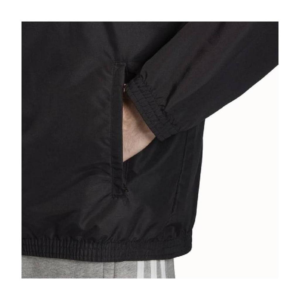 Adidas Originals Retro Sports Jacket With Contrast Stripes Men Jackets Black FM3911