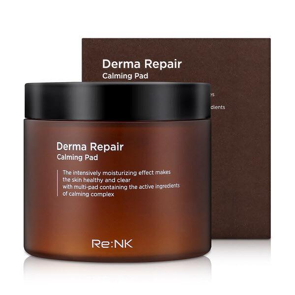 Re:NK Ре:NK Derma Repair Успокаивающие диски 180 мл (70 листов) 100% Хлопковые диски Увлажняющие Успокаивающие (P003238753)