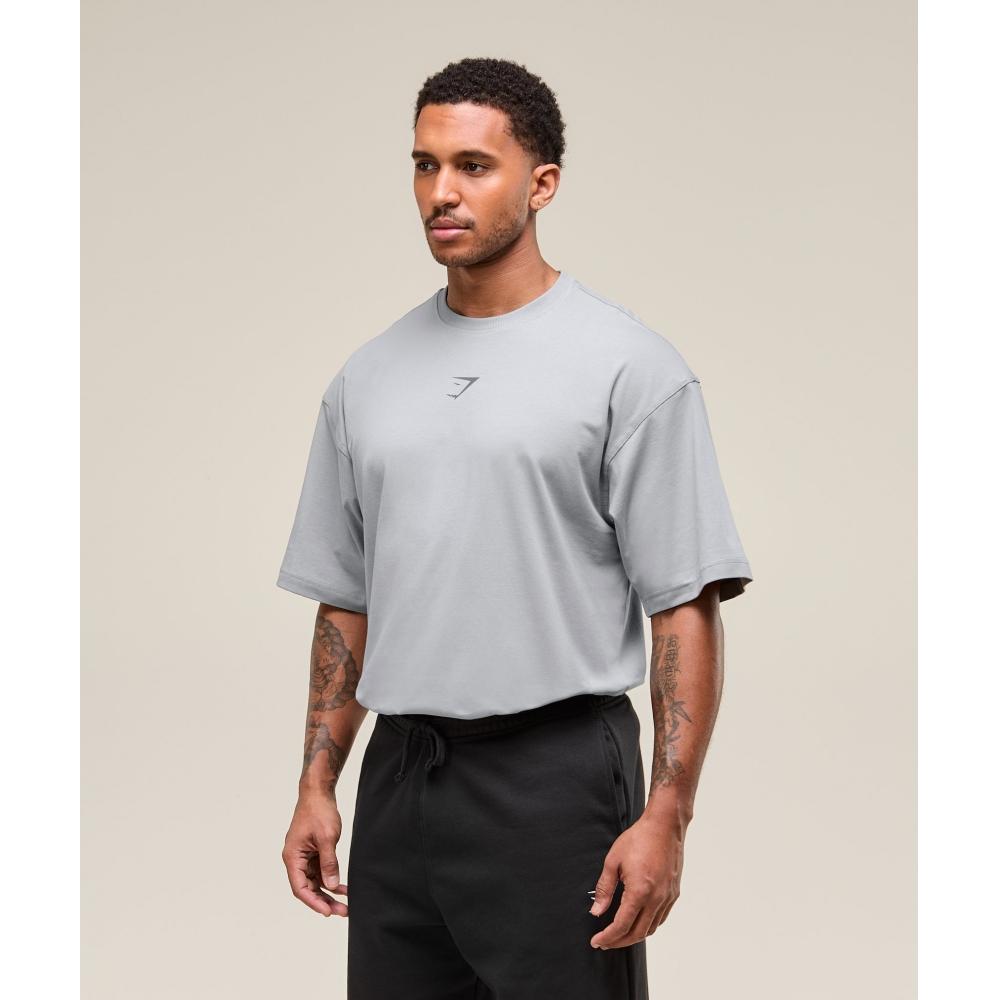 Gymshark Футболка Power T Smokey Grey A2c9e Gb7r