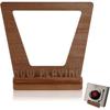 Handmade Wooden CD Rack Removable Desktop Display Stand Vinyl Record Stand TV Cabinet