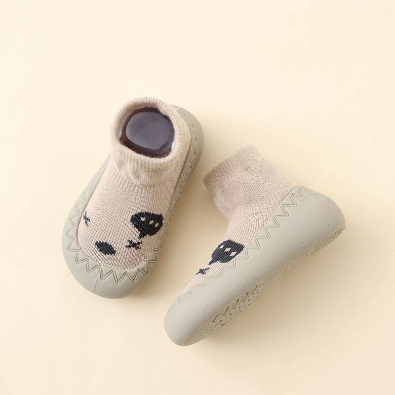 Baby Socks Shoes Infant Cute Cartoon Kids Boy Shoes Soft Rubber Sole Child Floor Sneaker BeBe Booties Toddler Girls First Walker