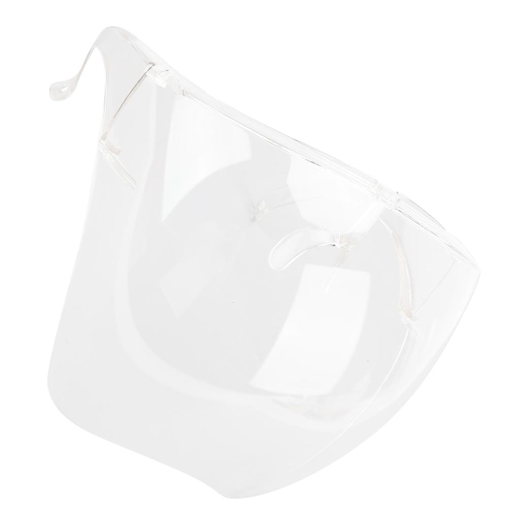 Faceshield Full Face Covered Antifog Antispray Transparent PC for Kitchen Laboratory Riding