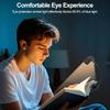 16 светодиодный светильник-прищепка для книги, перезаряжаемая лампа для чтения, 3 цветовые температуры, регулировка яркости, лампа для чтения