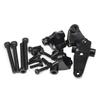CNC Black Brass TRX4 Suspension Link Mounts Front Rear Axle Mounting Set for 1/10 RC Crawler TRX-4 Bronco Defender 8227 Upgrade