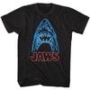 Jaws Neon Black Unisex T-shirt