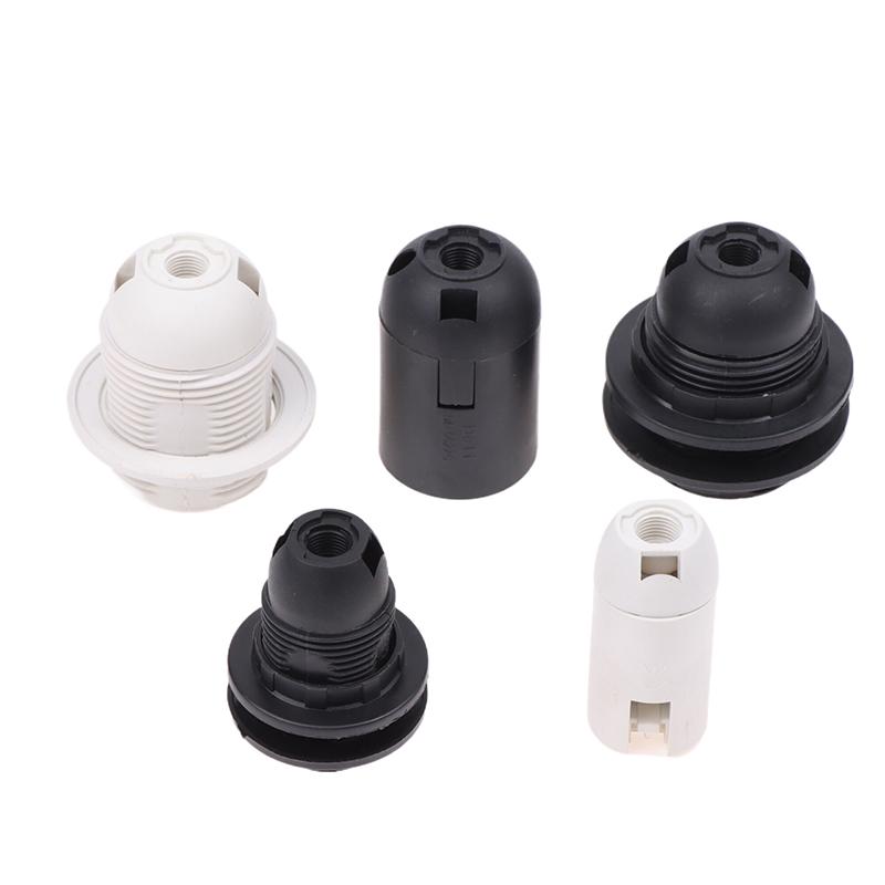 Led Light Bulb Lamp Base Head Power Holder AC Lampholder E14 E27 M10 Socket Electric Pendant Socket Screw Lamp Shade Converter