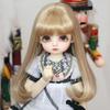 1/6 Doll Hair Wig Bjd Dolls Hair Short Bobo Wig Cute Long Straight Wavy Hair For Girls