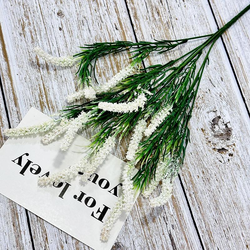 Simulated Bouquet Lavender Artificial Plastic Artificial Flower For Decor Indoor