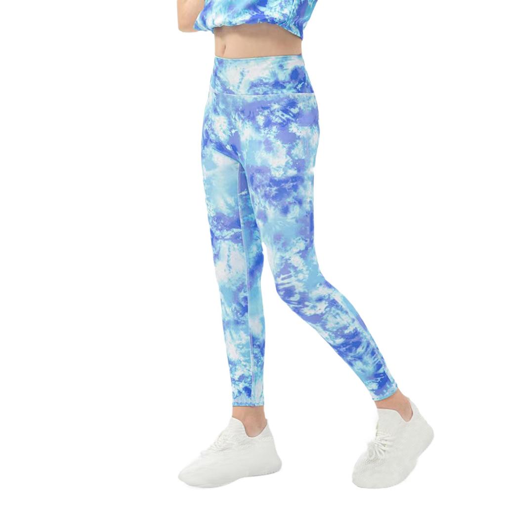 Штаны для йоги для девочек Штаны для девочек Штаны для велоспорта для больших детей