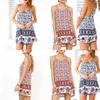 Elegant Women Summer Sleeveless Spaghetti Strap Evening Cocktail Beach Mini Dress