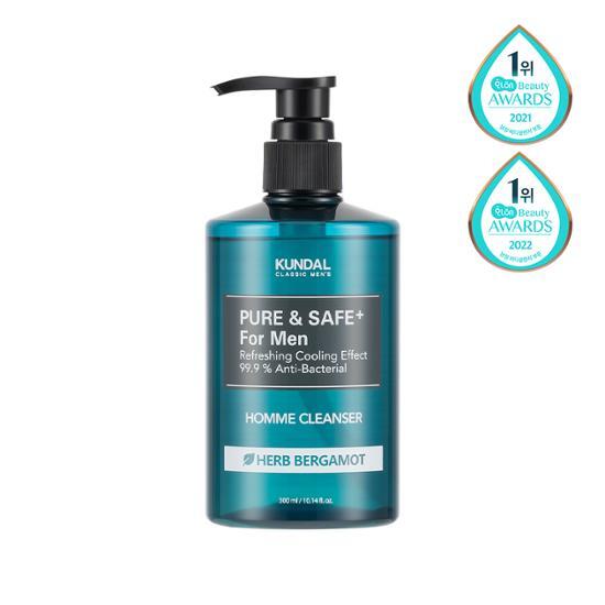 KUNDAL Pure & Safe Cooling Men's Cleanser 300ml