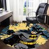 1pc Batman Hero Office Round Area Rug, Under Office Chairs Bedroom Living Room Home Decor, Room Deco, Available in Various Sizes021