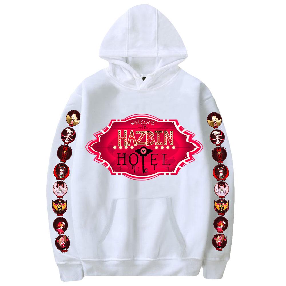 Hazbin Hotel толстовка с капюшоном для женщин и мужчин толстовка с капюшоном рубашка с принтом тай-дай крутая унисекс с капюшоном