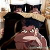 Японское аниме HUNTER×HUNTER Комплект постельного белья с принтом HUNTER Пододеяльник Наволочка Подросткам И Детям Покрывало Подарок