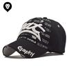 New Bat Ripped Baseball Cap Men's Three-dimensional Embroidered Patch Sun Hat Women's Outdoor Sun Hat