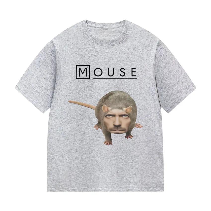 Summer HouseMouse MD Funny Graphic Tshirt Unisex Women Casual Short Sleeve T Shirt Fashion High Quality Cotton Tees Streetwear
