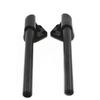 Split Handlebar Handle Bar  For KAWASAKI Ninja 300 300R 250 250R EX250 Motorcycle Black Aluminum