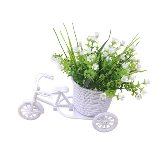 1 комплект, искусственный колокольчик в виде орхидеи, велосипед, анти-падение, красивый, яркий, современный, широко используемый, имитация цветка, велосипед, свадебный декор