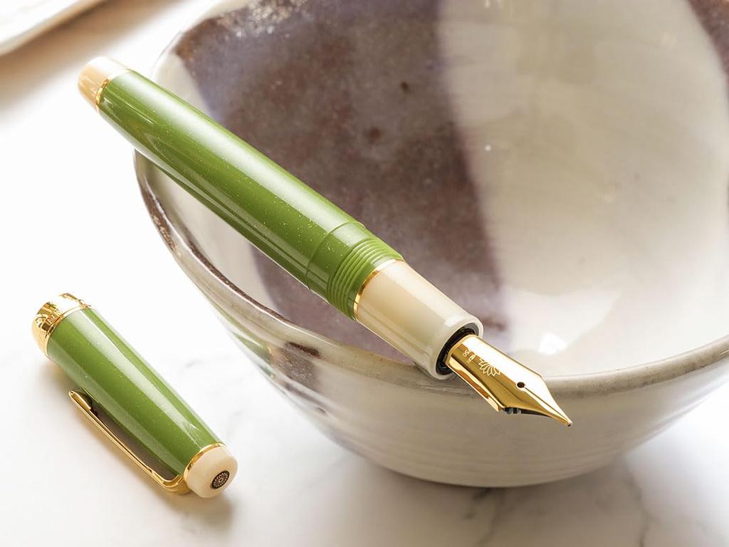 WANCHER Tea Ceremony Matcha Fountain Pen Fine (F Nib)