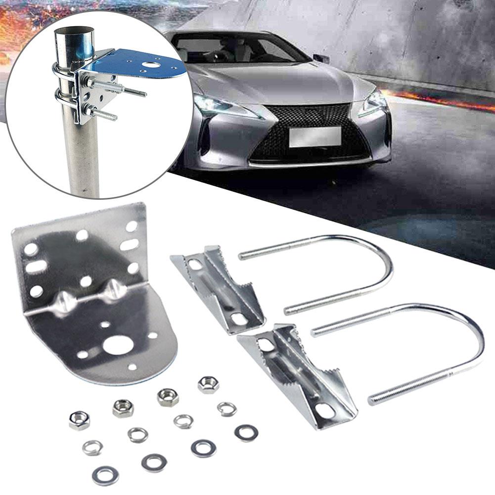 Omnidirectional Barrel Antenna Clamp Code FRP Pole Installation Support L-bracket Fixed Bracket Car Accessories U-screw X9A0