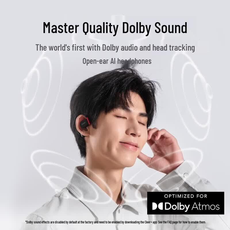 Cleer ARC3 Open-Ear Dolby Spatial Audio Sports Headphones