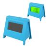 Automatic Night Light Mini Alarm Clock for Bedroom or Office Quiet Mechanism 12/24 Hour LCD Display Digital Table Clock