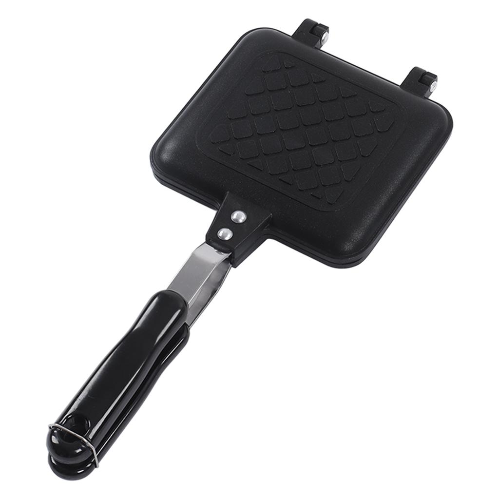 Сковорода для сэндвичей Завтрак Двусторонняя сковорода Плоское дно Антипригарное покрытие Сковорода для сэндвичей Панини