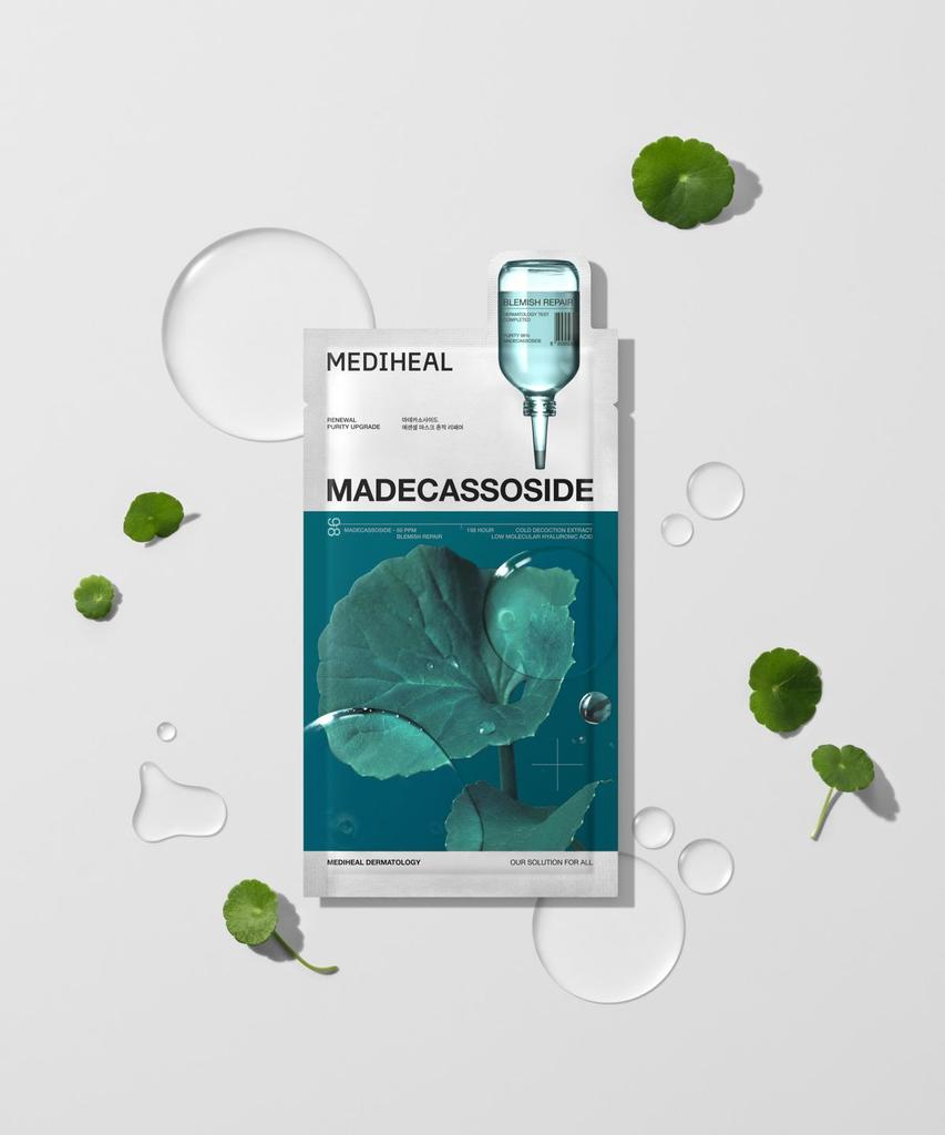 Essential Mask Pack 10 Sheets, 7 Types (Tea Tree/Madecassoside/Collagen/Hyaluronic Acid/Vitamin C/Ceramide/PDRN)