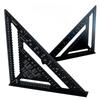 Woodworking Aluminum Alloy Triangle Gauges  High Precision Marker Angle  Ruler  Measuring Gauging Tools