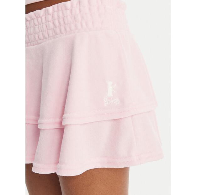 Юбка мини Juicy Couture Smocked Terry
