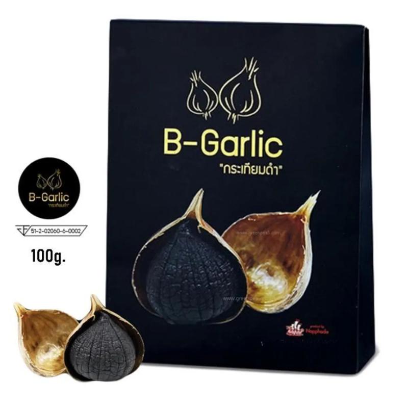 Ферментированный черный чеснок B-Garlic из Таиланда, 100 г — без чесночного вкуса — борется с аллергией и укрепляет иммунную систему