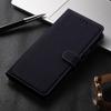 Solid Leather Wallet Flip Case For Samsung Galaxy S23 Ultra S22 S21 Plus A04S A53 Xiaomi Redmi 11A OPPO Realme C21Y iPhone 14 13 12 11 Pro Max Cover