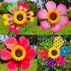 PVC Rotating Sunflower Multistyles Stake Standing Lawn Flower Pinwheel  Outdoor Party Picnic Decor