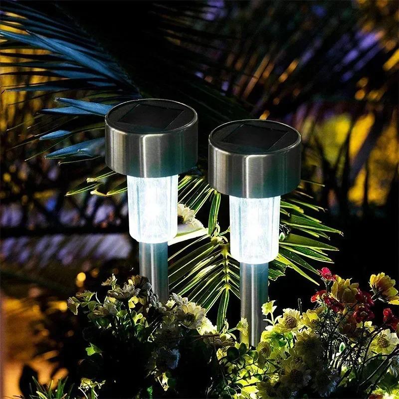 Solar Outdoor Lights Solar Garden Light LED Landscape Lighting Waterproof Pathway Lights Decor Walkway Lawn Patio Yard