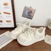Ugly Cute Platform White Shoes Women's Moral Training 2025 Summer New Chic Niche Korean Version Breathable Student Sports Shoes