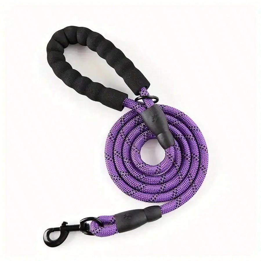 Pet Supplies, Pet Leash, Nylon Reflective Round Rope,Large and Medium-Sized Explosion-Proof Punching Dog Rope, Dog Walking Chain