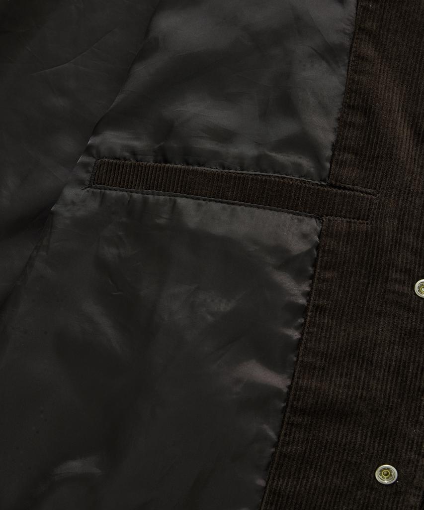 COVERNAT Diploma C Logo Corduroy Varsity Brown