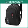 Oxford Backpack With 16in Laptop Compartment Breathable For Travel School Business Commute
