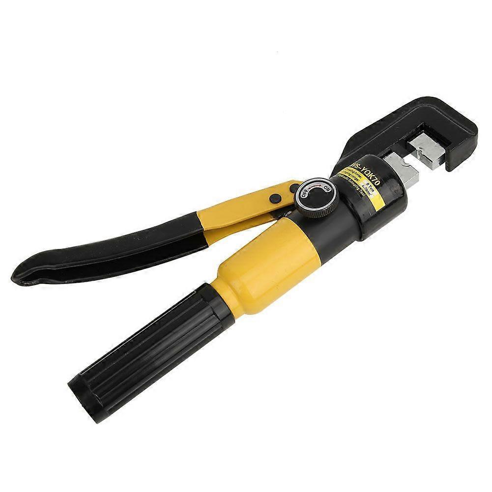 8 Ton Hydraulic Wire Cable Lug Terminal Crimper Crimping Tool 16 Dies 4-70mm