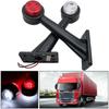 Set Of 2 12 V LED 20 Cm Side Marker Lights For Truck Trailer-LED Light