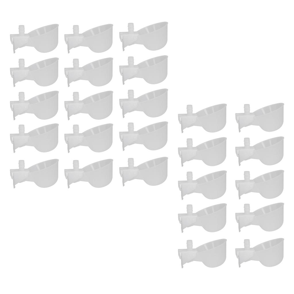 25 комплектов подвесных поилок для кур с автоматической чашей для поения птицы