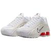 Nike Женские кроссовки Shox R4 White Phantom Picante Red AR3565-103