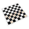 Wooden International Checkers Board Game Checkers Pieces Film Chessboard Transparent Plastic Box