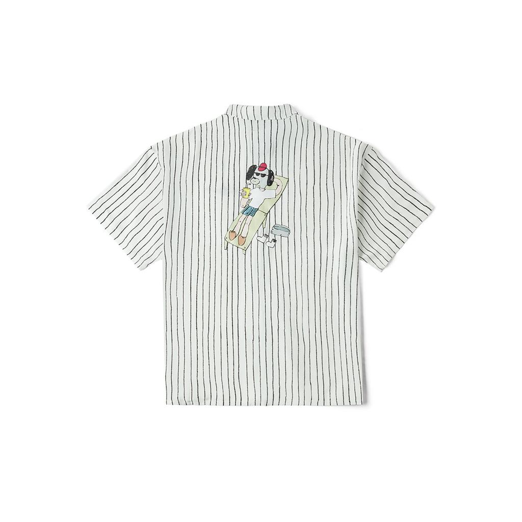 Новая рубашка Vans x RIROO Унисекс Белая VN000QF5FAZ