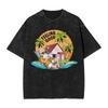 Goku X Vegeta Super Saiyan Washed T Shirts Streetwear Hip Hop Vintage TShirt Dragon Ball Z Tees Men 100 Cotton Oversize Summer