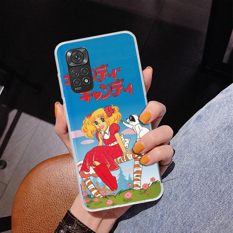 Candy 90s Anime Phone Case For Xiaomi Redmi Note 15 14 13 12S 12 11 Pro Plus 14S 11S 11E 10 10S 11T 5G Personalized Cover Redmi