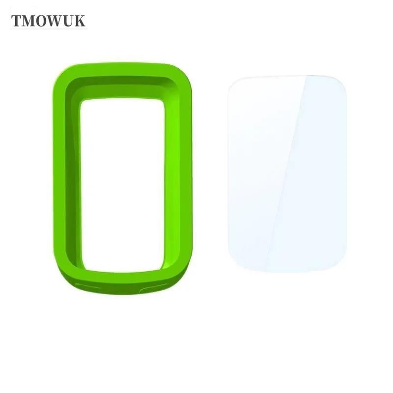 For IGPSPORT BSC100S BSC100 Silicone Protective Cover Bicycle Computer Screen Film Protective Case Anti-fall Scratch Resistant T