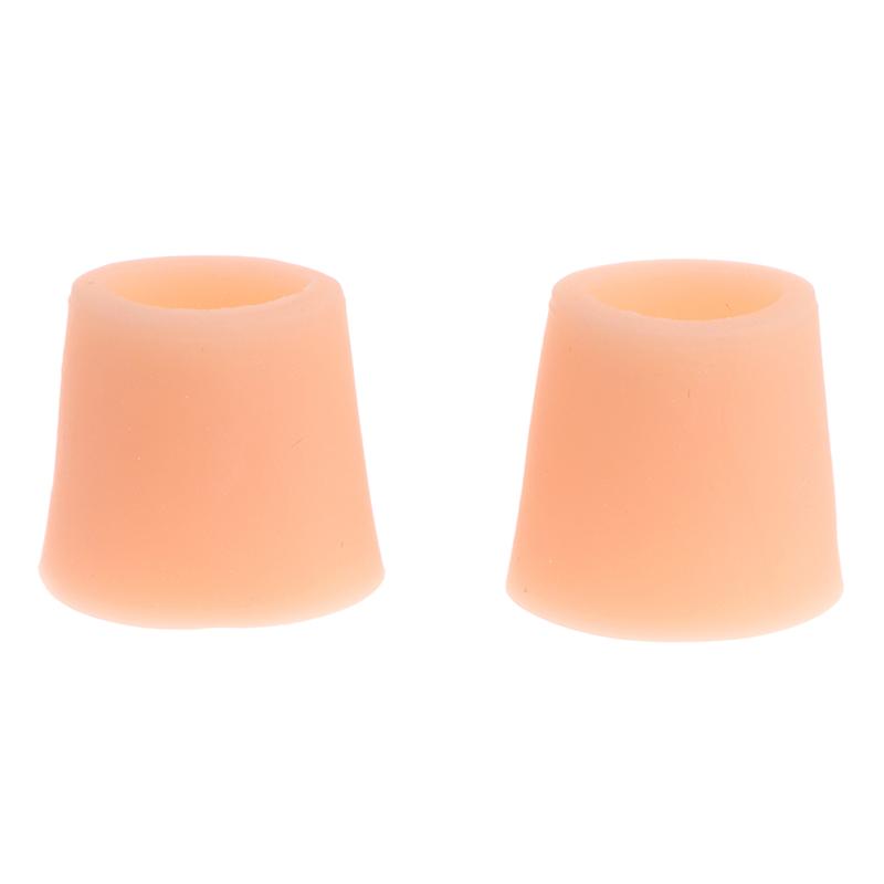 2 шт./лот силиконовый гель для защиты мизинца от мозолей и волдырей корректор мизинца гель для защиты косточки большого пальца ноги гелевый рукав