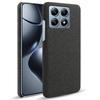 Для Xiaomi 14T Pro Чехол Тканевая Текстура Защитный PC Чехол для Телефона Защита от Царапин